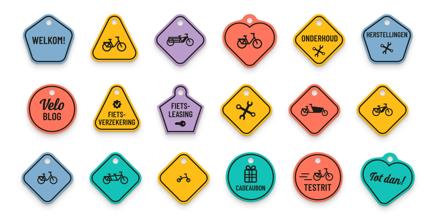 VELO patroon fietsen